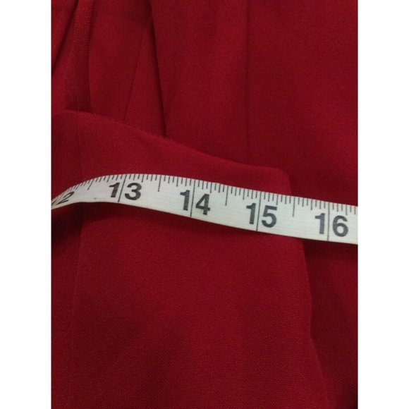 ABC KIDS USA Red & White Formal Spaghetti Layered with Lining Dress Youth Sz 12 - Picture 6 of 12